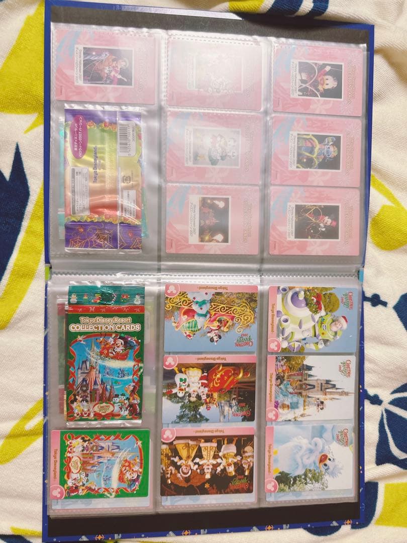 ディズニー ランド シー トレーディング カード フォルダ コレクションアルバム