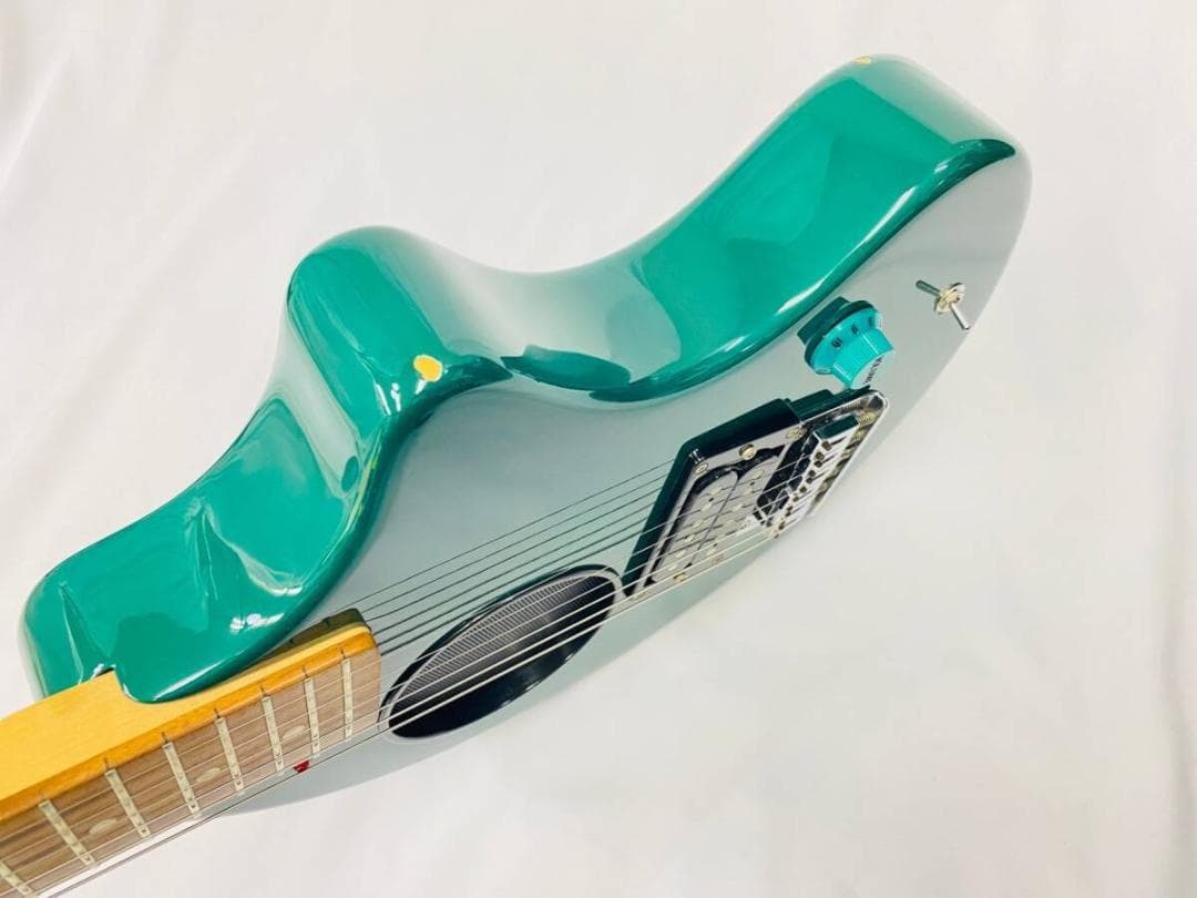 Fernandes ZO-3 Green エレキギター ミニサイズ アンプ内蔵