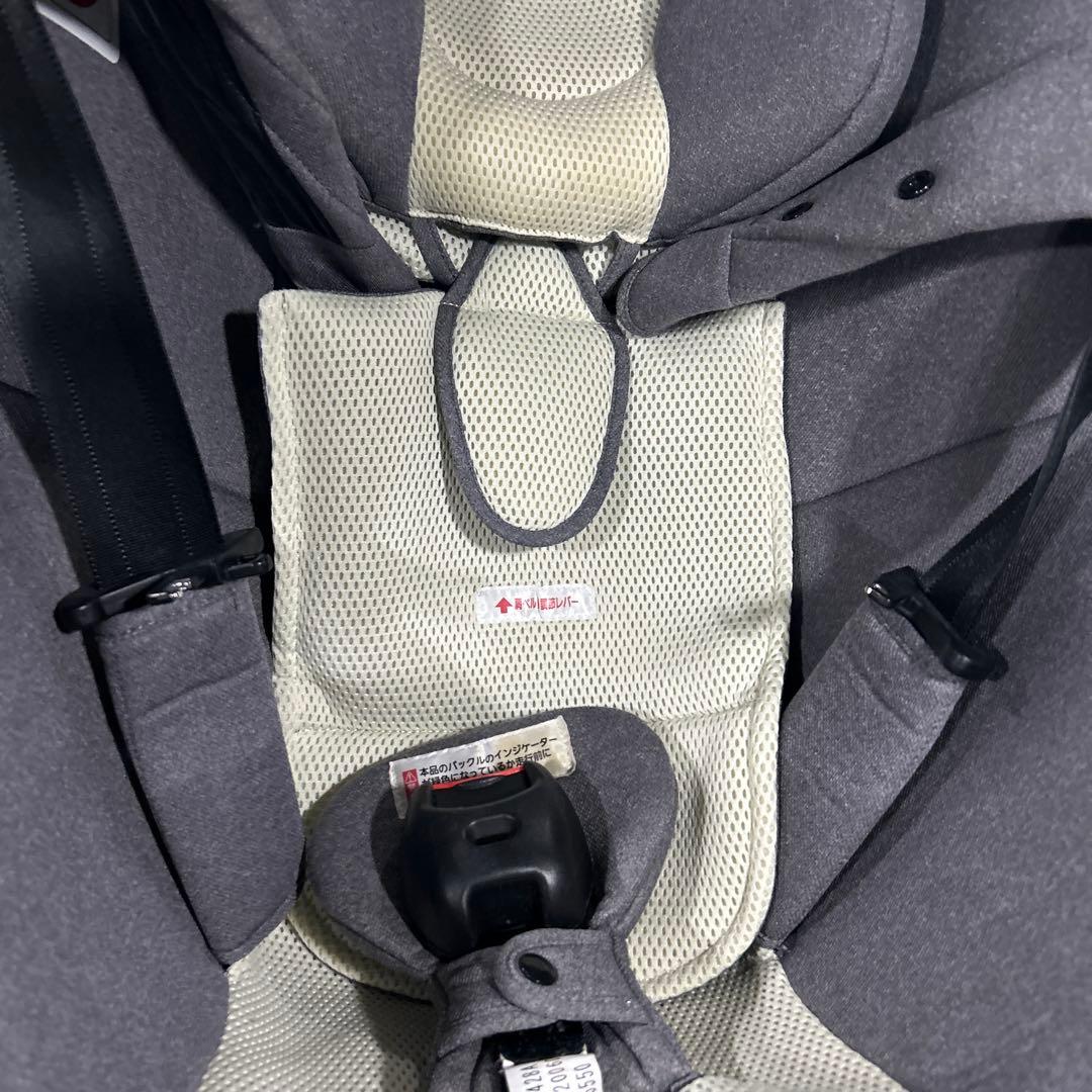 ISOFIX 360 回転エールべべ クルット5i プレミアム　グレーラテ