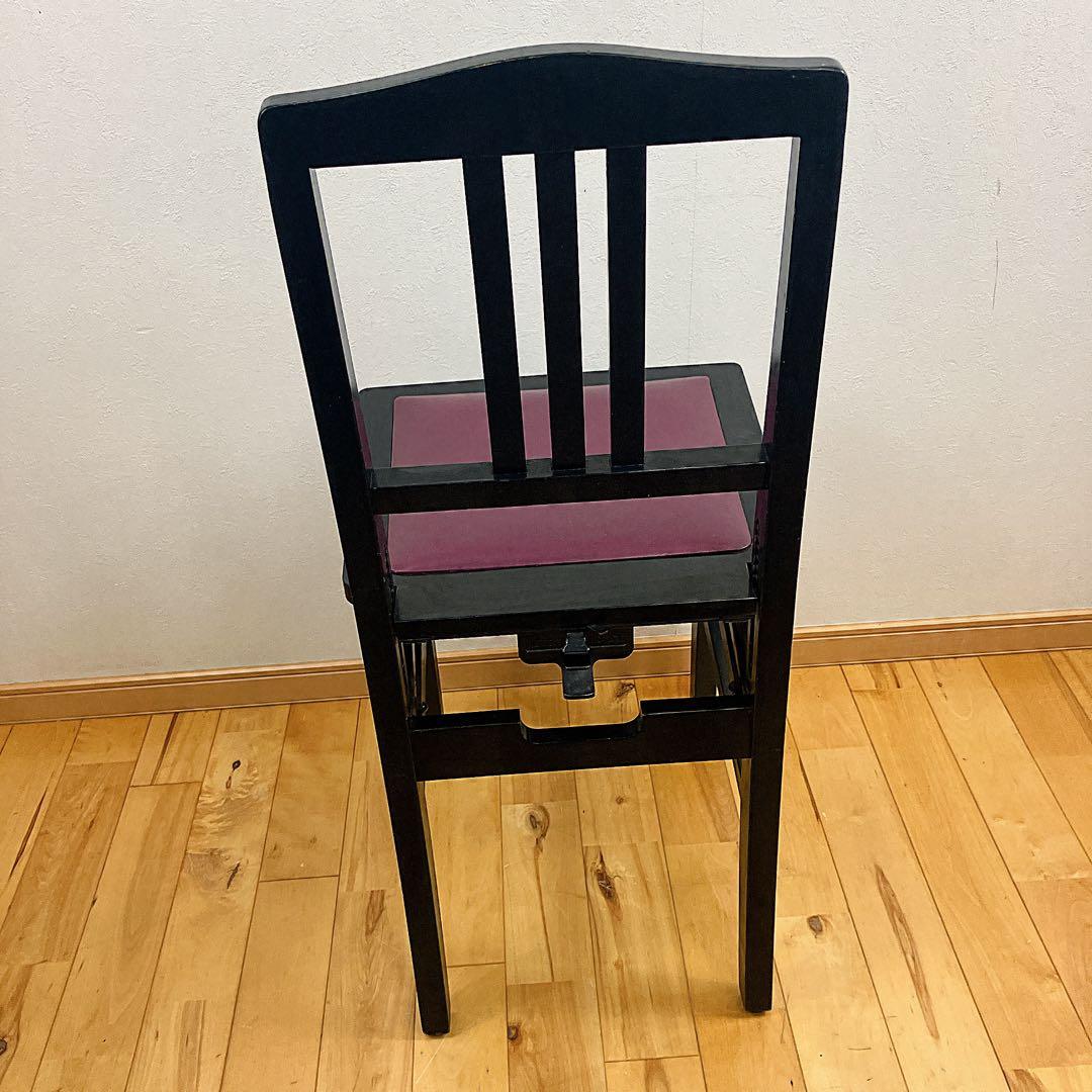 早い者勝ち　ピアノ椅子　トムソン 椅子　高さ調整可能