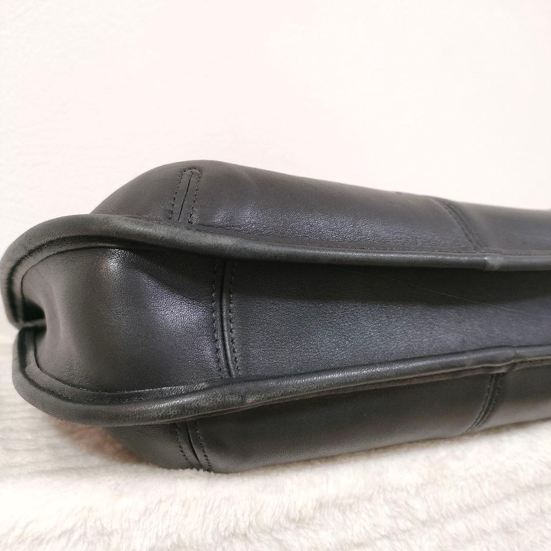 【美品】COACH オールドコーチ 9025 黒 USA製 グラブタンレザー