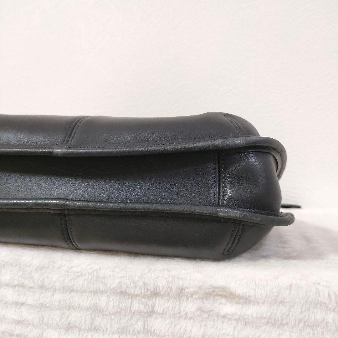 【美品】COACH オールドコーチ 9025 黒 USA製 グラブタンレザー