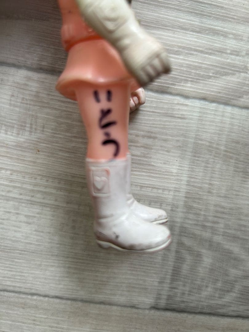 【当時物】マント付き！　ジャッカー電撃隊　ハートクイーン　ソフビ　ポピー