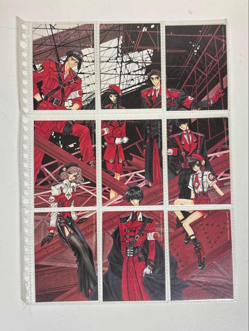 CLAMP　X 原作　トレーディングカード　　101枚セット　2002年