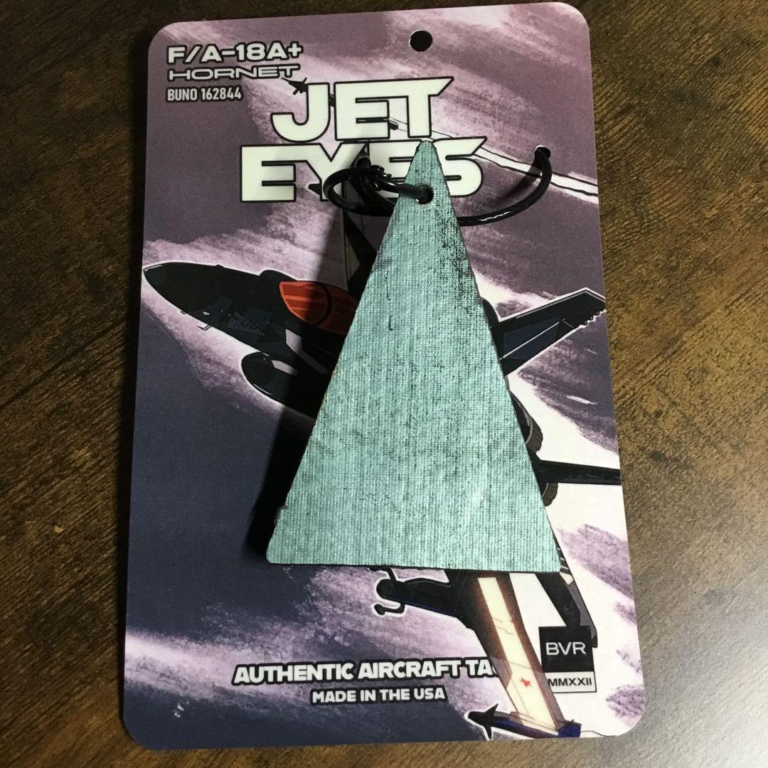 F/A-18A　実機使用キーホルダー　アメリカ海軍　戦闘機　TOPGUN　完売品