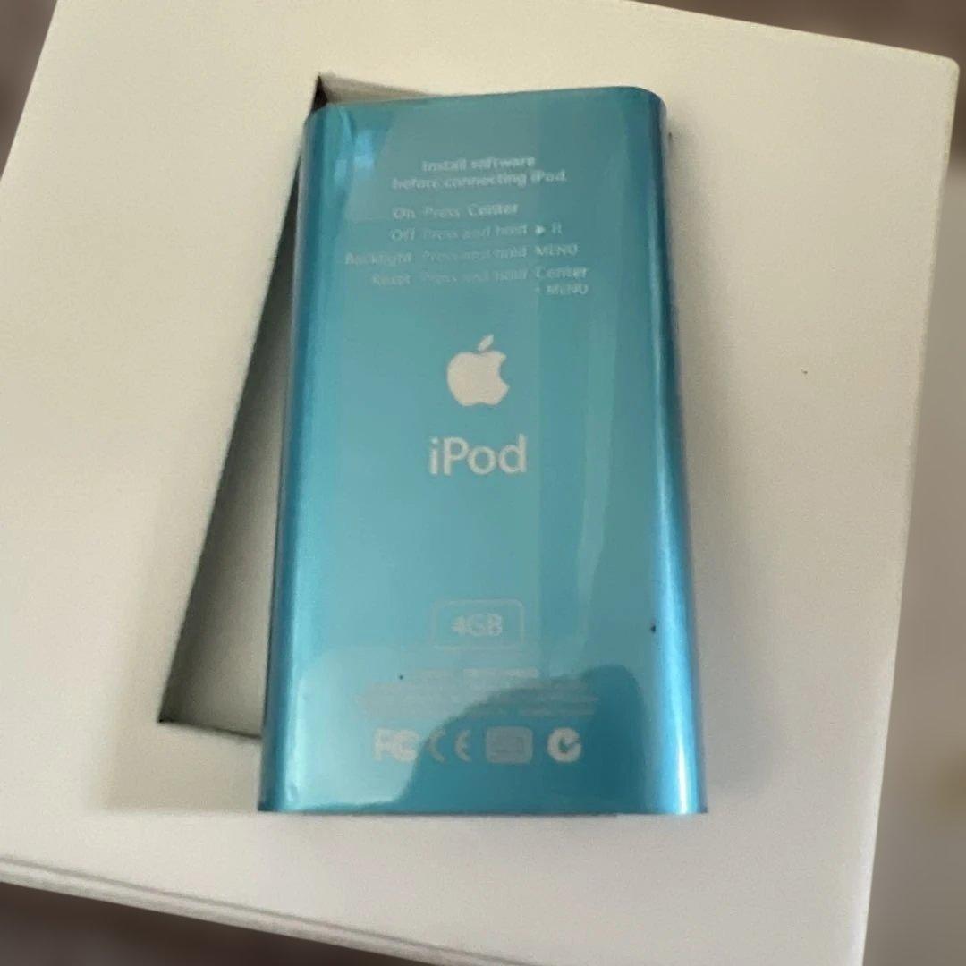 Apple iPod mini 4GB 青　新品　未使用