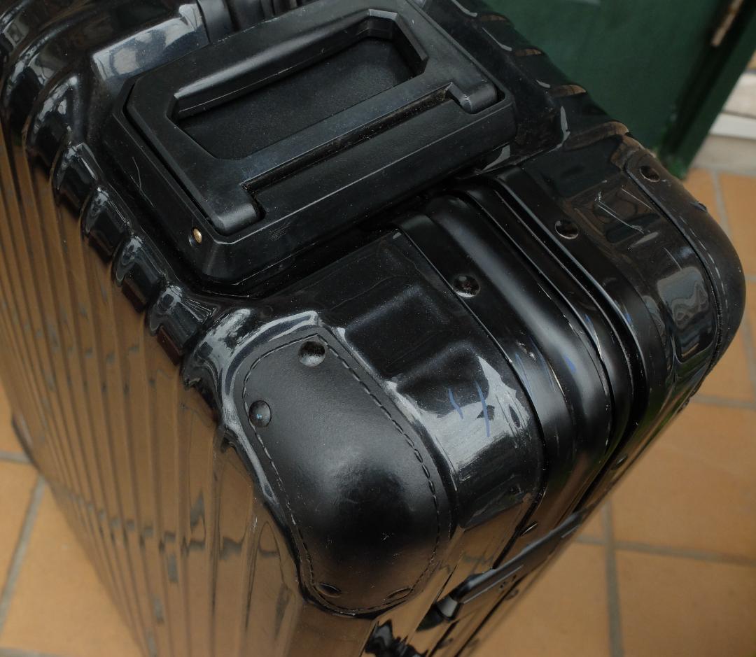 RIMOWAリモワ『サンバ・ノヴァ』プルタブ 2輪トロリー 66L 艶黒 レア