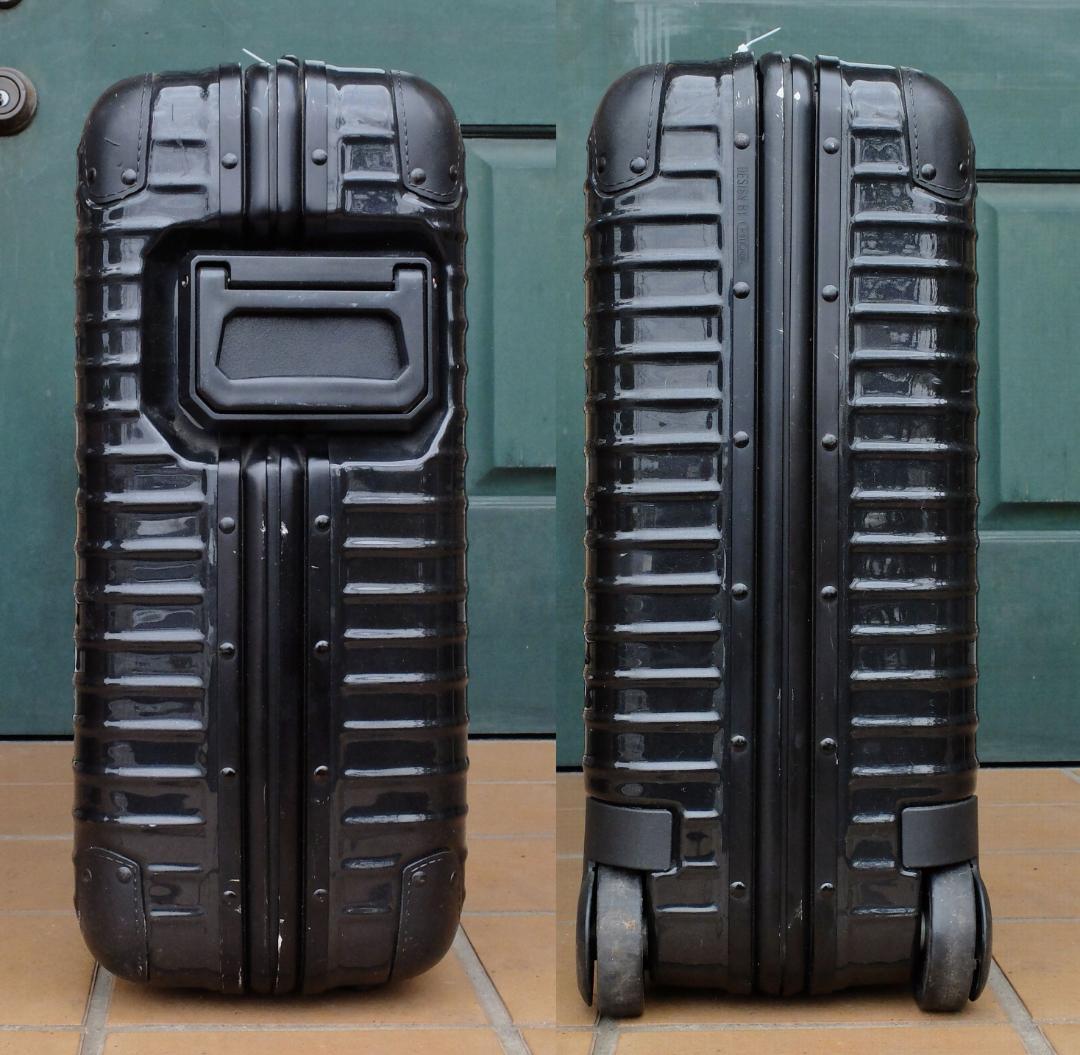 RIMOWAリモワ『サンバ・ノヴァ』プルタブ 2輪トロリー 66L 艶黒 レア