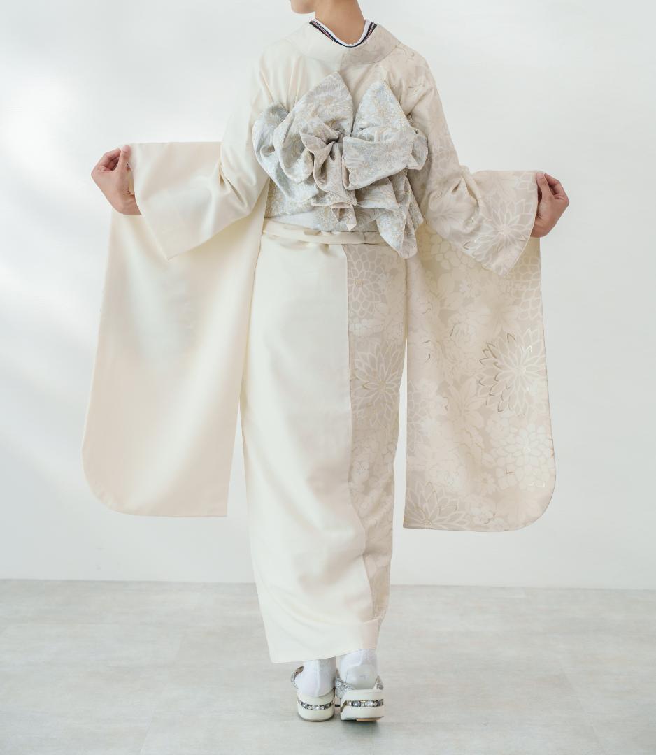 ≪美品≫正絹　振袖９点フルセット【743】【155cm~165cmの方用】