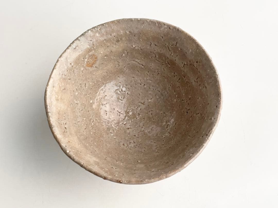 陶芸家　人間国宝　十代　三輪休雪　萩茶碗　萩焼　井戸茶碗　共箱　三輪休和