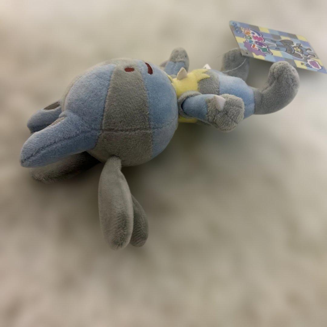 【美品タグ付】へんしん！メタモン ルカリオ ぬいぐるみ