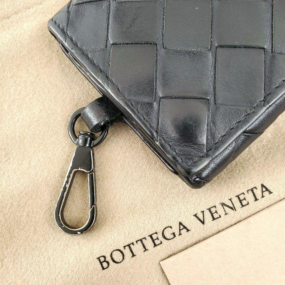 Bottega Veneta ボッテガ キーケース 黒 ブラック イントレ 6連