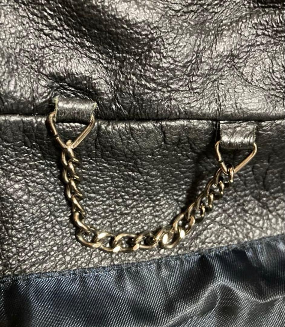 ぴよよarchive riders Gimmick leather JKT