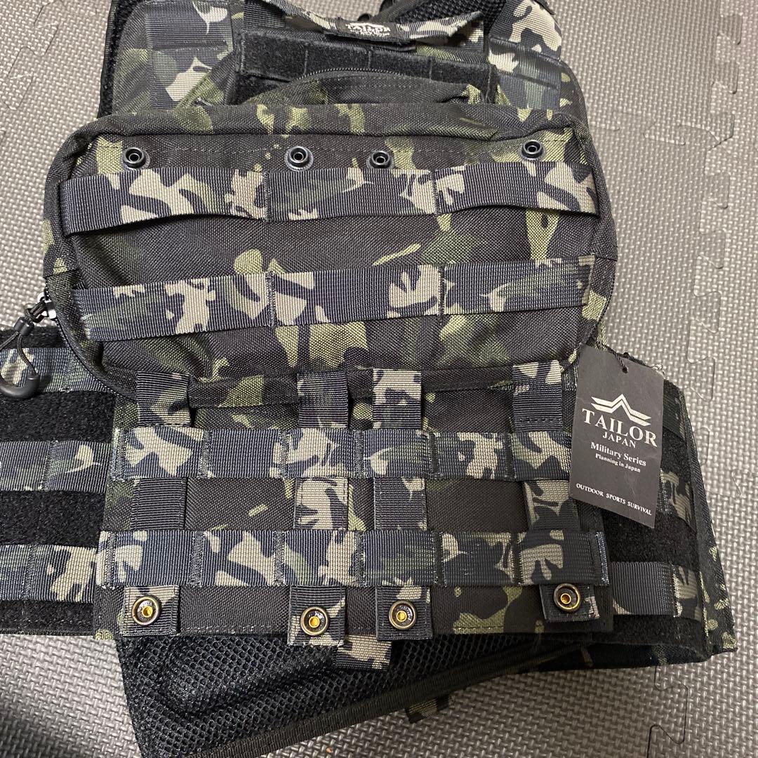 未使用　TAILOR JAPAN タクティカル　ベスト　サバゲー