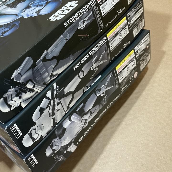 ◆未組立◆バンダイ 1/12 スターウォーズ ストームトルーパー ★3個セット