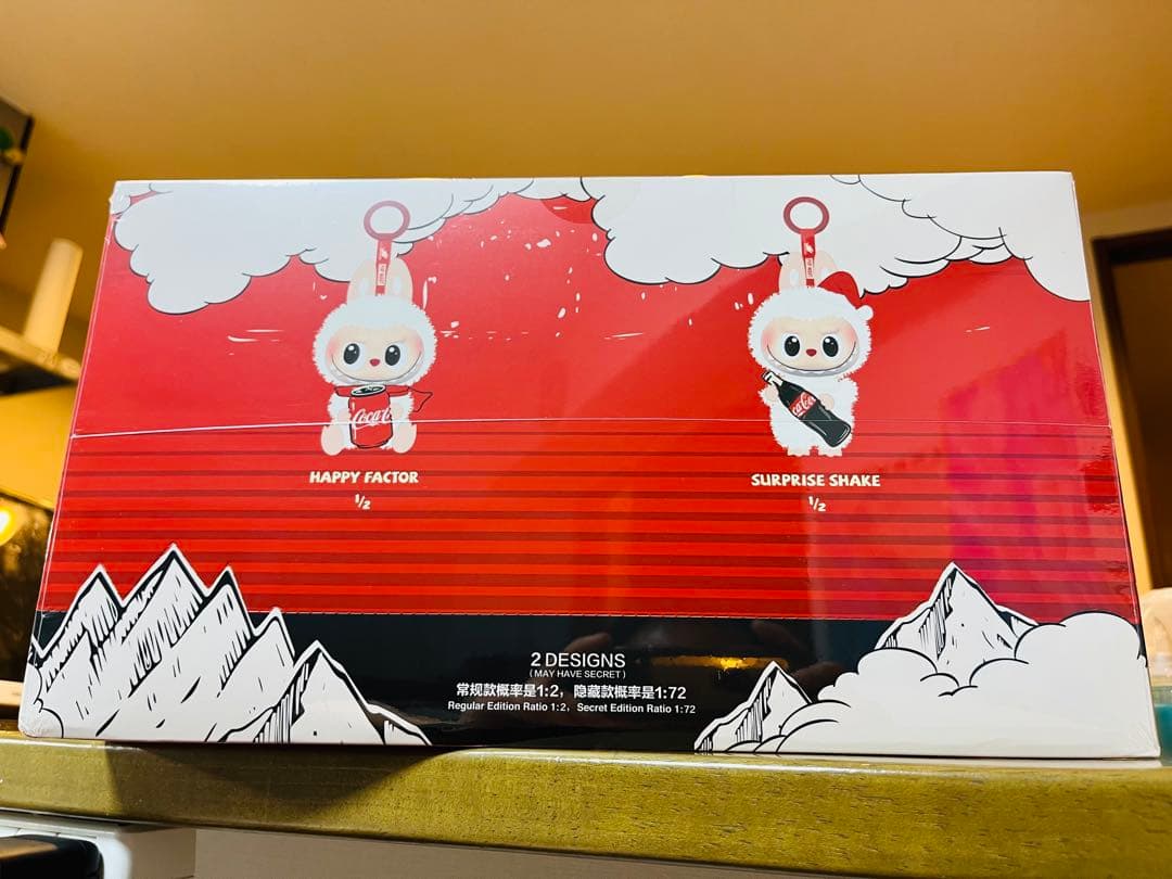 THE MONSTERS コカ・コーラ シリーズぬいぐるみ シュリンク付1セット