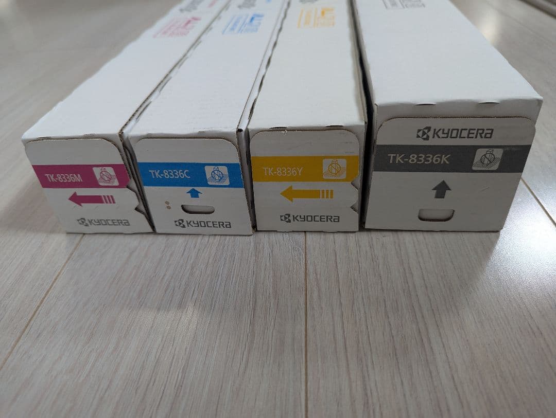 未使用★京セラ トナーキット TK-8336K/Y/M/C 4色セット