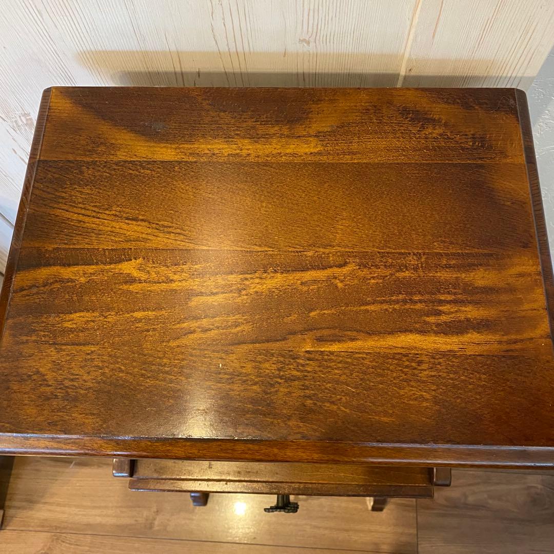 【送料込】カリモク家具 karimoku コロニアル 電話台 FAX台 チェスト