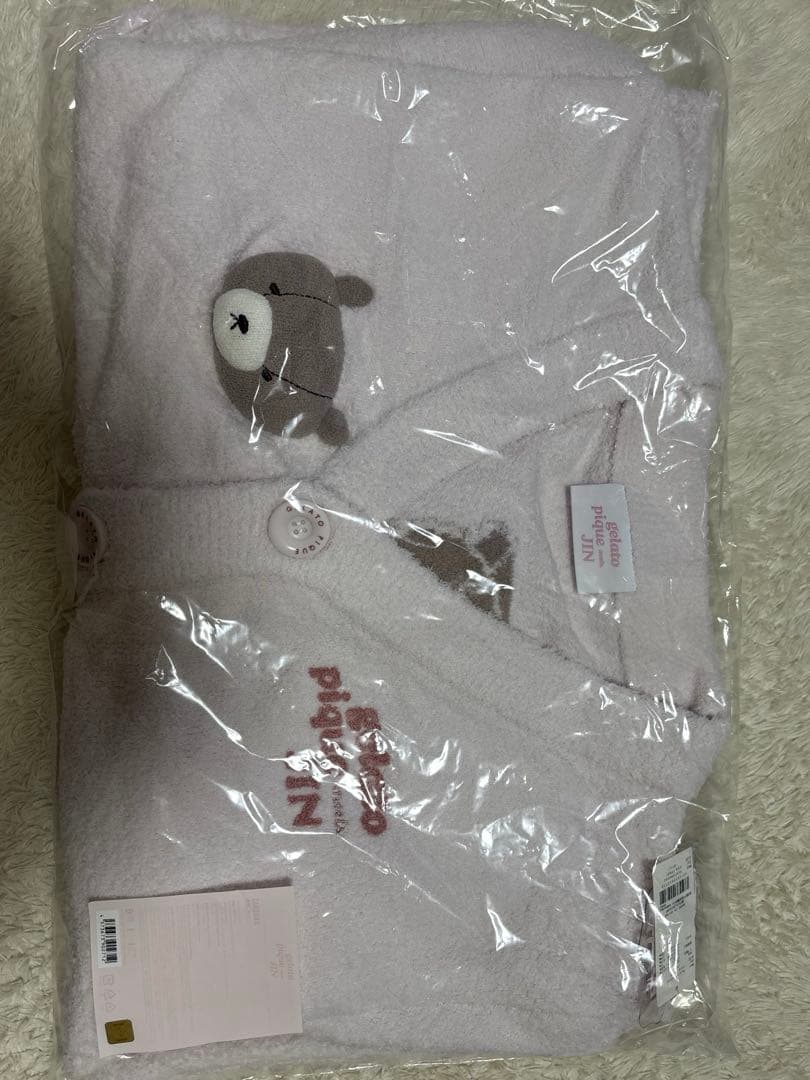 gelato pique JIN CARDIGAN カーディガン　ピンク　ジン