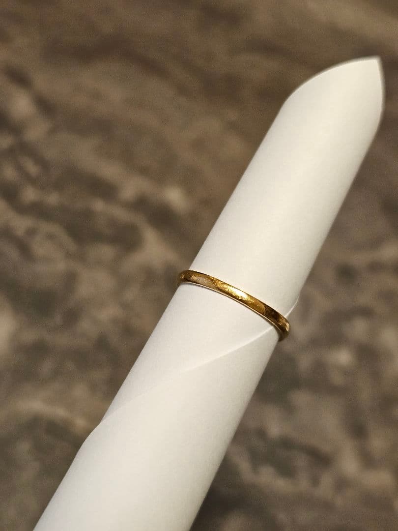 K18ゴールド サファイア ダイヤモンドリング