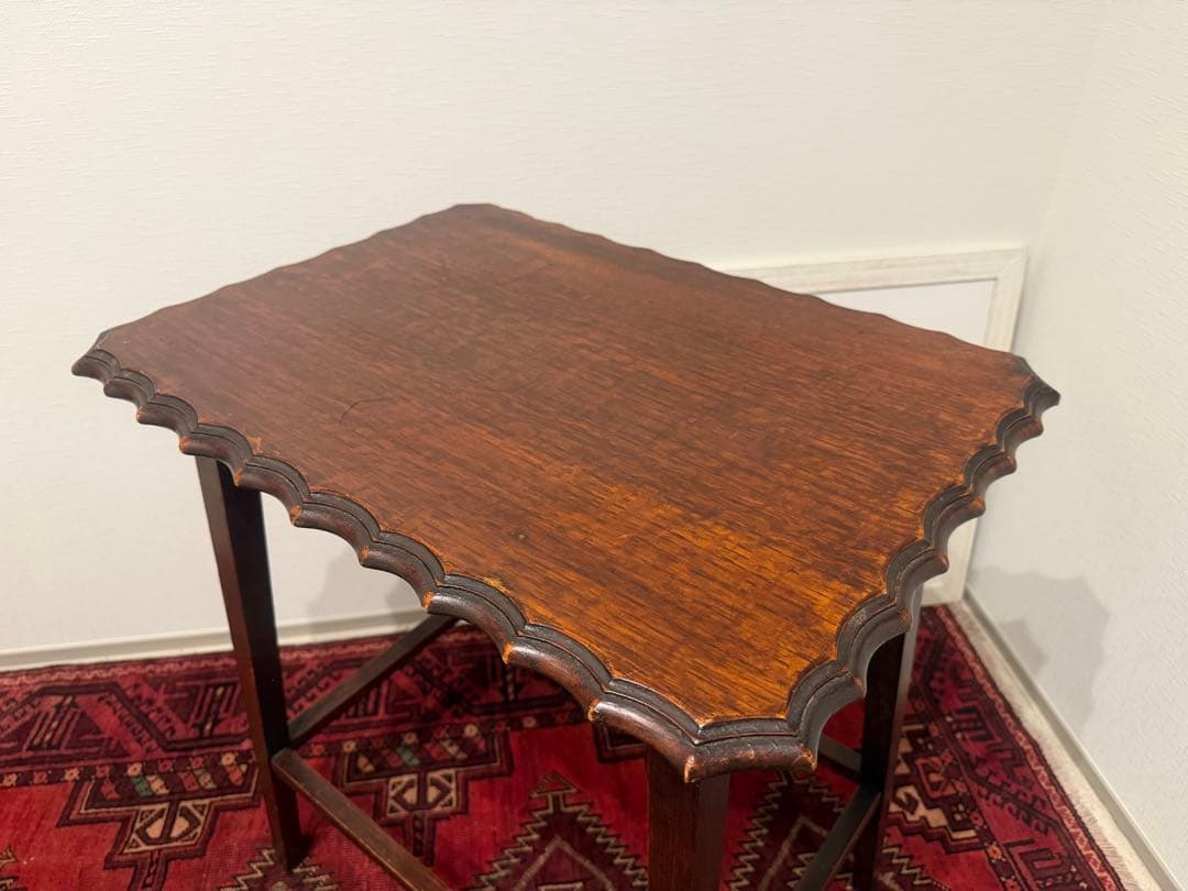 英国アンティーク テーブル オーク材 1920年代 花台 イギリス 店舗什器