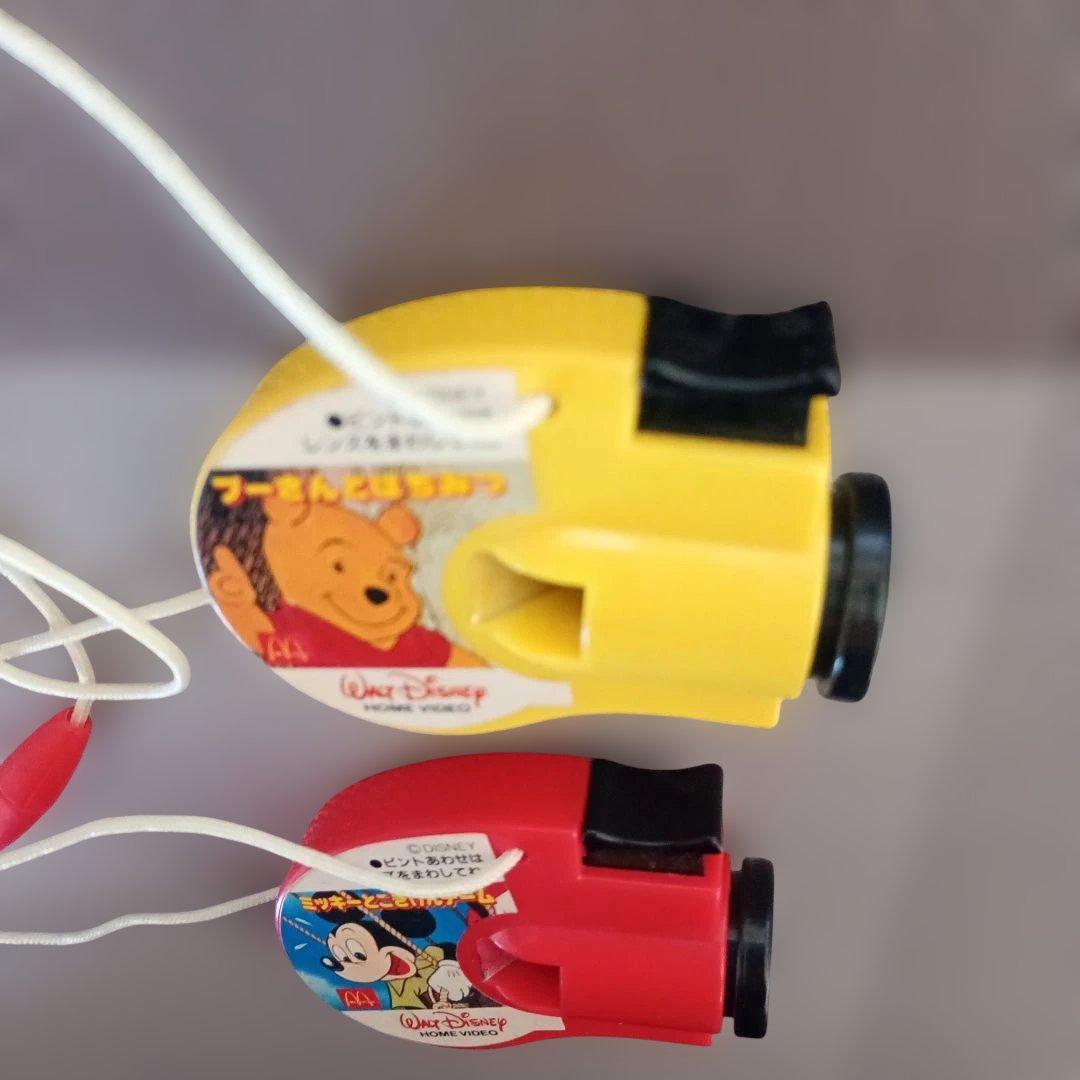 希少　マクドナルド ハッピーセット　ディズニー ホームビデオ　ミッキープーさん