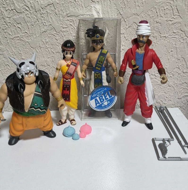 ドラゴンクエスト 勇者アベルの伝説 HGソフビシリーズ 4体セット