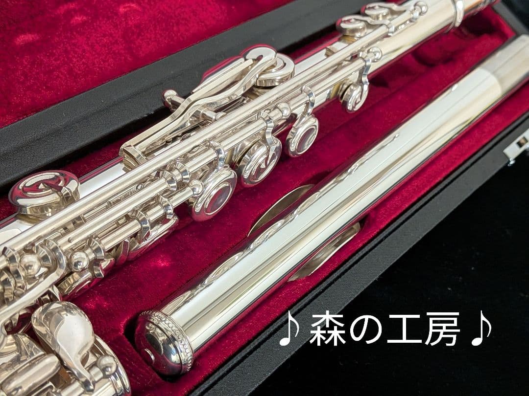 中古フルート専門店‼️部活応援‼️リップ銀製・ヤマハフルート YFL351Eメカ