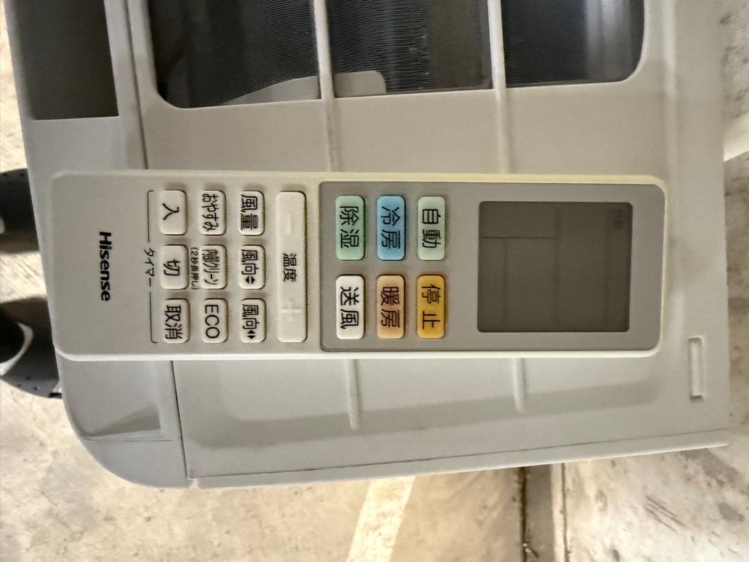 2022年式　Hisense HA-S22D エアコン本体