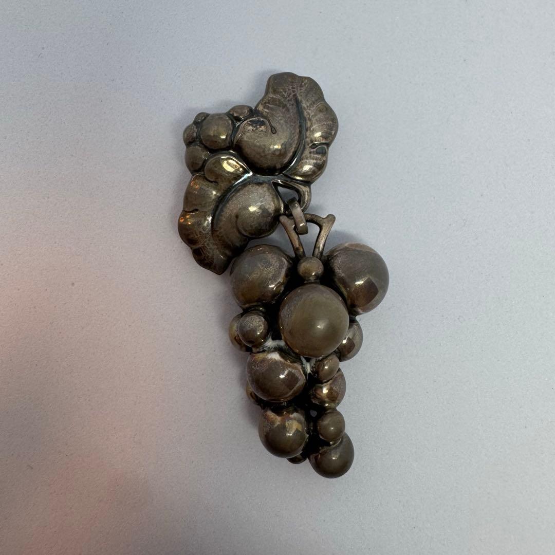   ジョージジェンセン 217B 葡萄 ブローチ