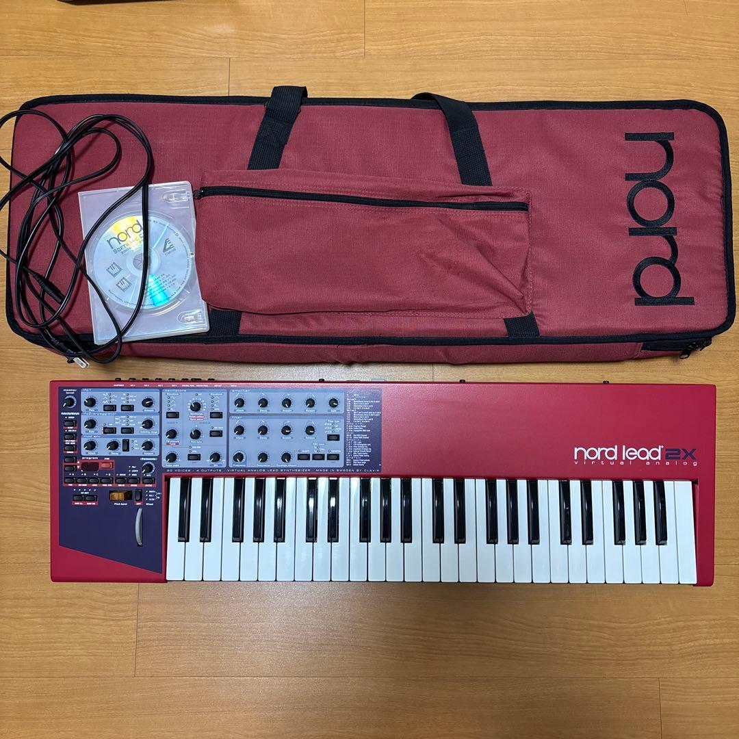 【ケース付】Nord Lead 2x アナログシンセサイザー 49鍵