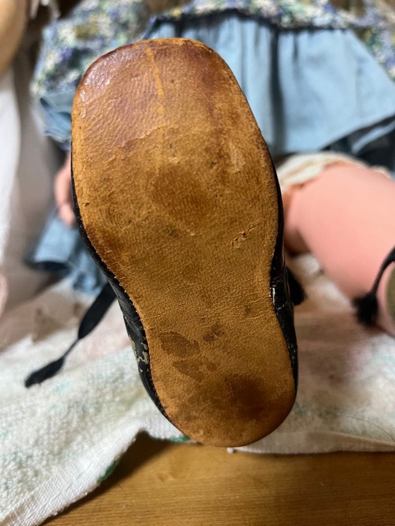 あさとも　アンティークビスクドールジュモー