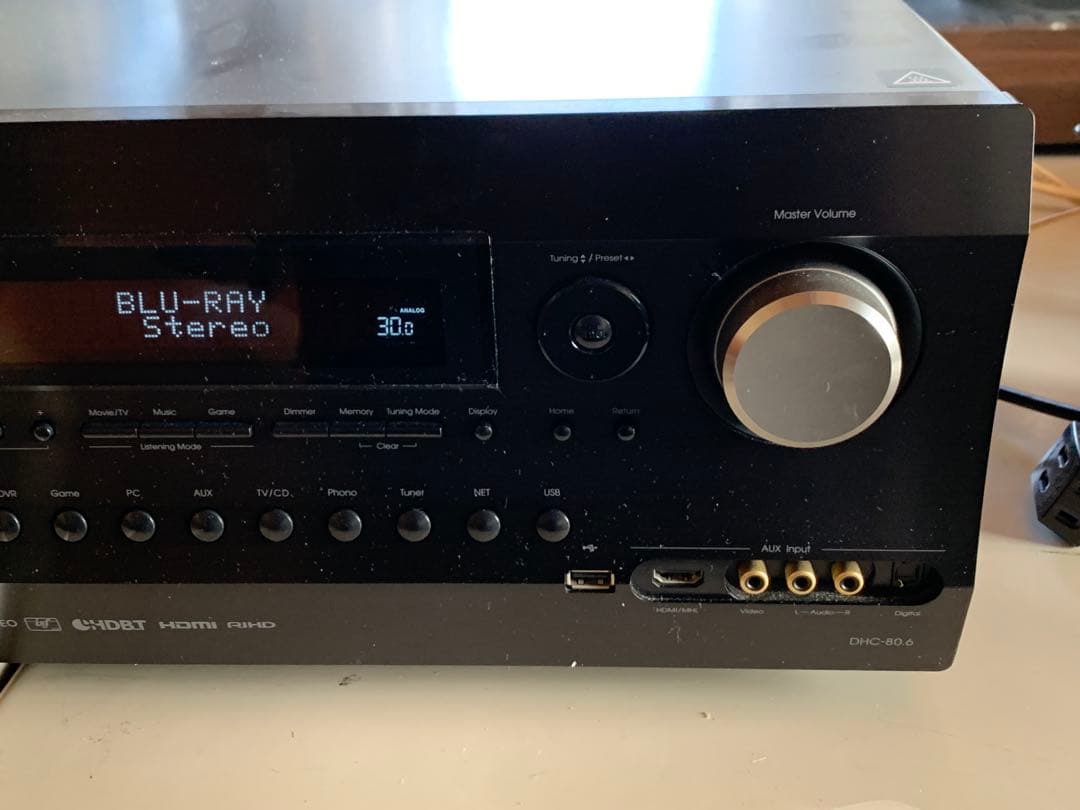動作品　Integra DHC-80.6 AV アンプ　ONKYO