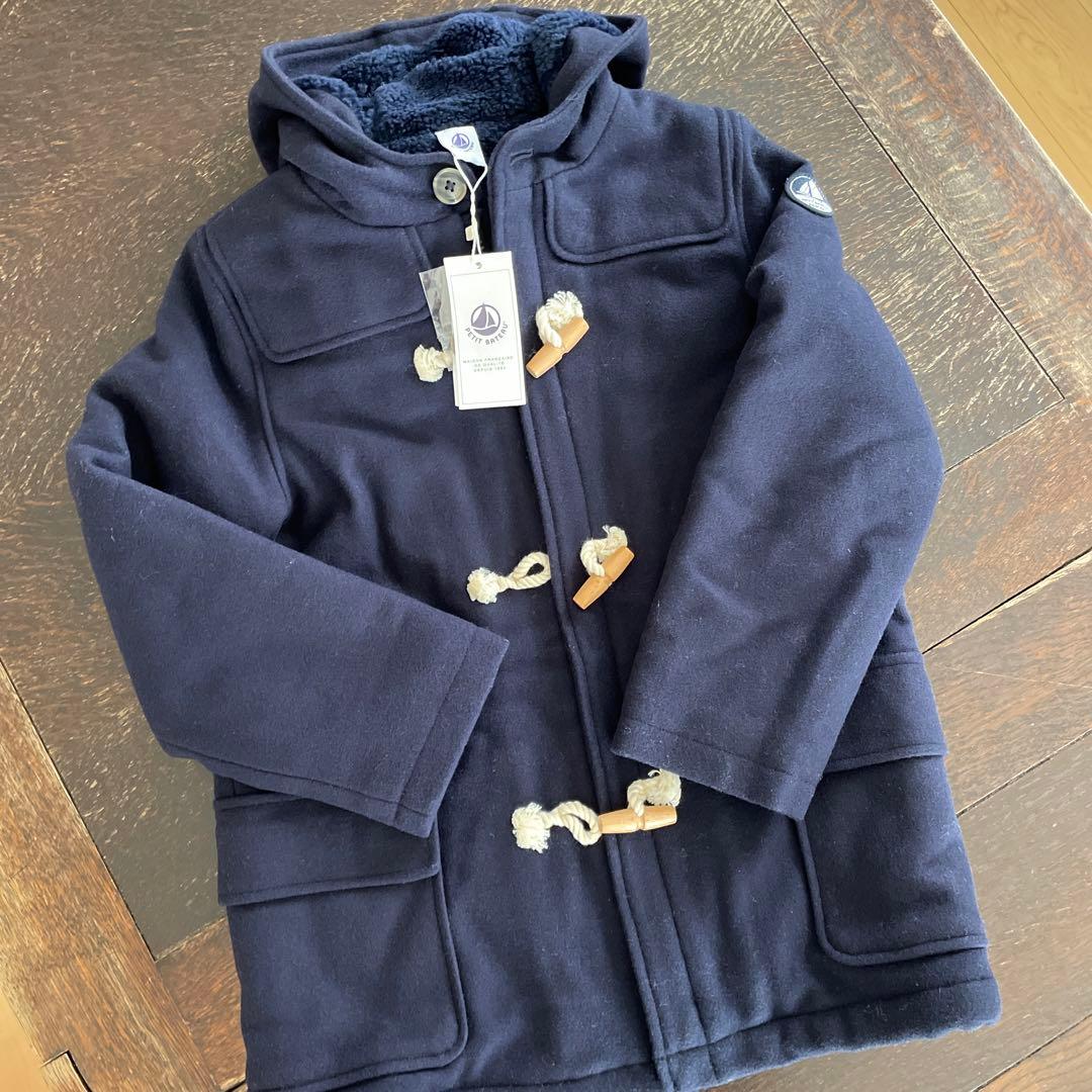 プチバトー　ダッフルコート8ans