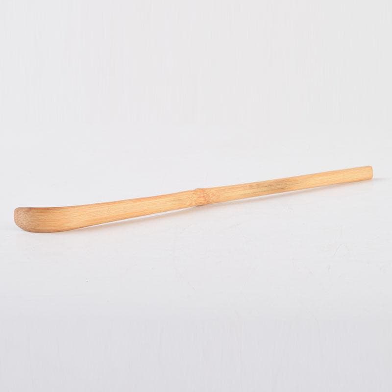 茶道具　人間国宝　荒川豊蔵作　茶杓　銘「不動」　共筒共箱　V　8692