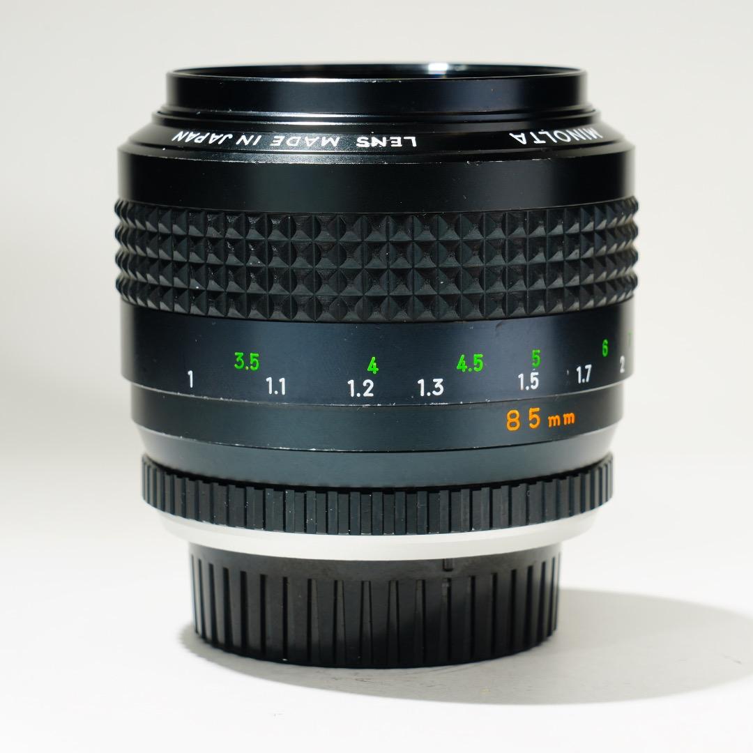 【極美品】ミノルタ MC-ROKKOR PF 85mm F1.7 後 663