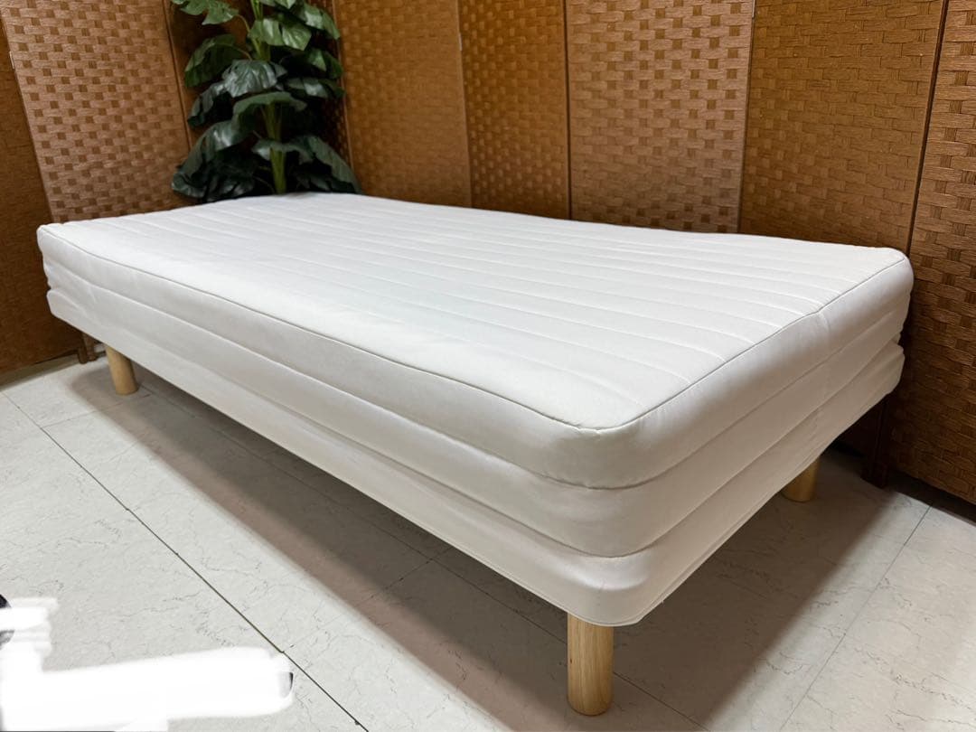 #20定価34,900円　無印良品脚付きマットレス(シングル) ※搬入・設置無料