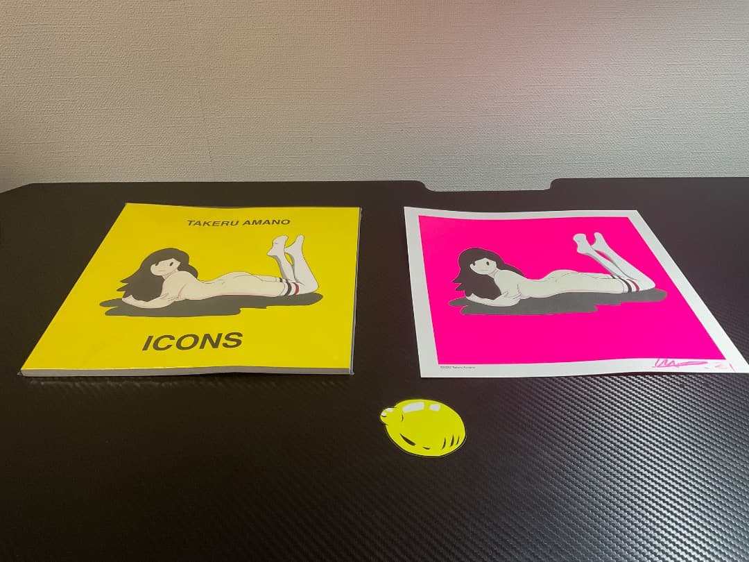 直筆サイン 天野タケル ICONS venus takeru amano