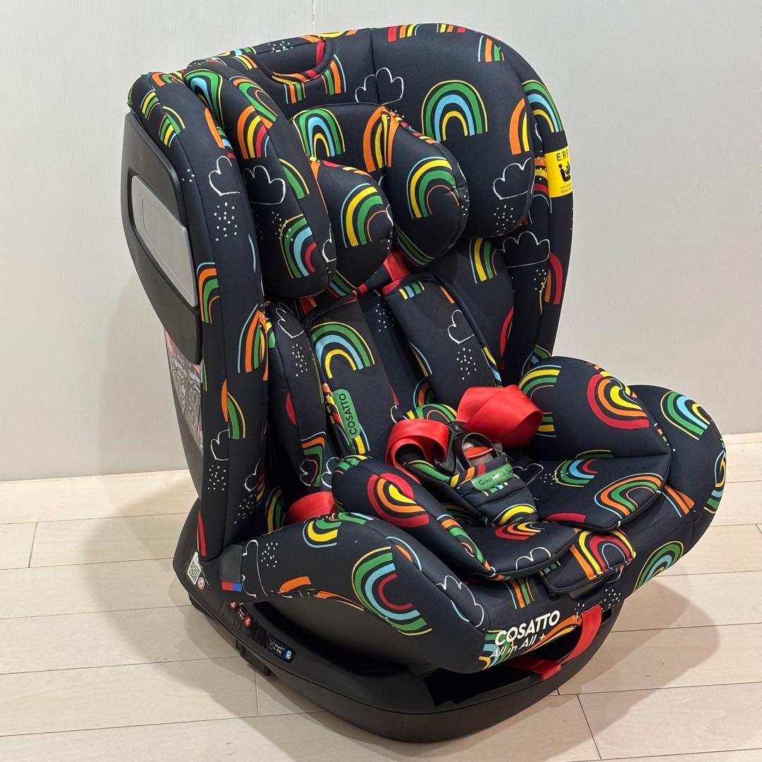 【美品】COSATTO チャイルドシート All in All + ISOFIX