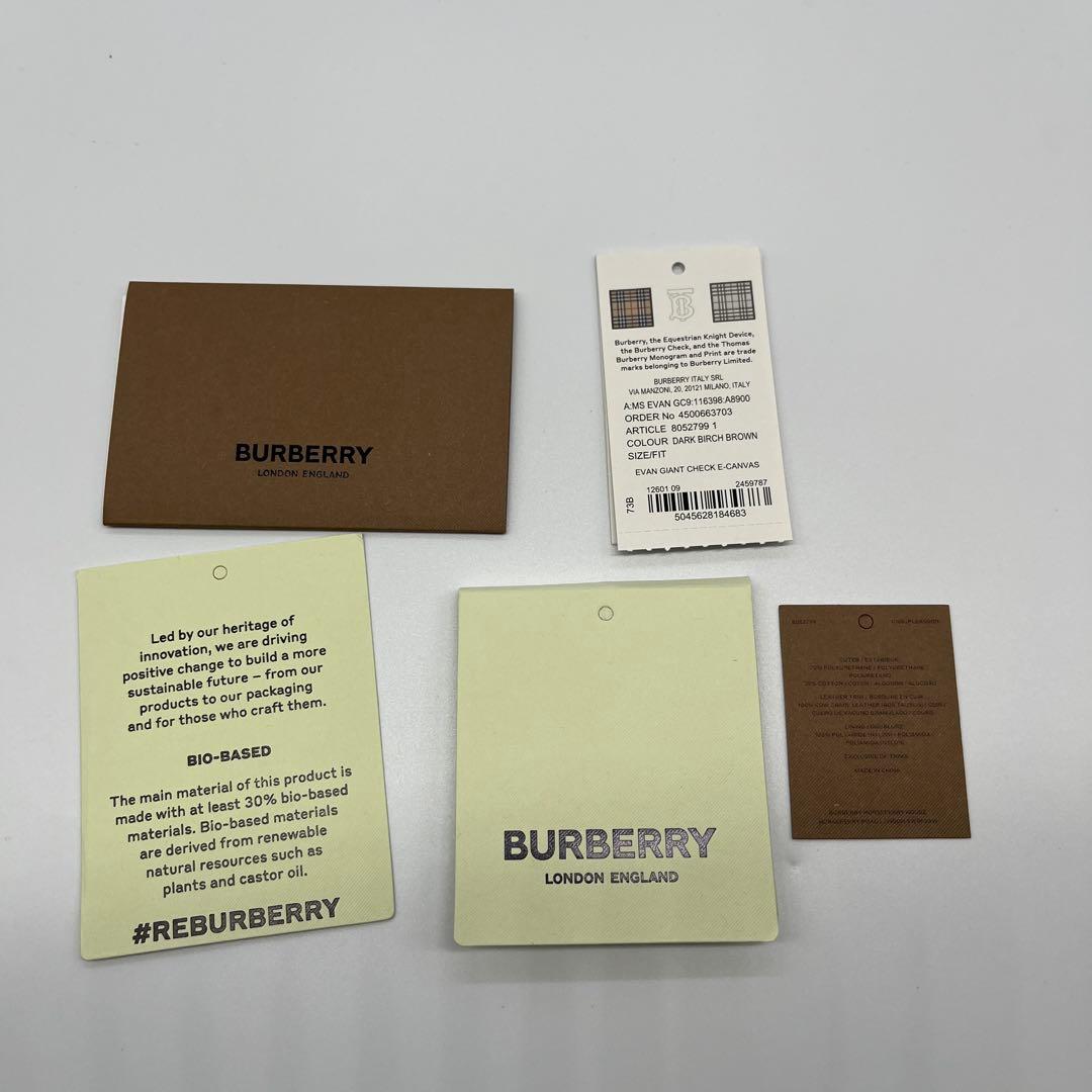 極美品BURBERRY バーバリー ジャイアントチェック 6連 キーケース