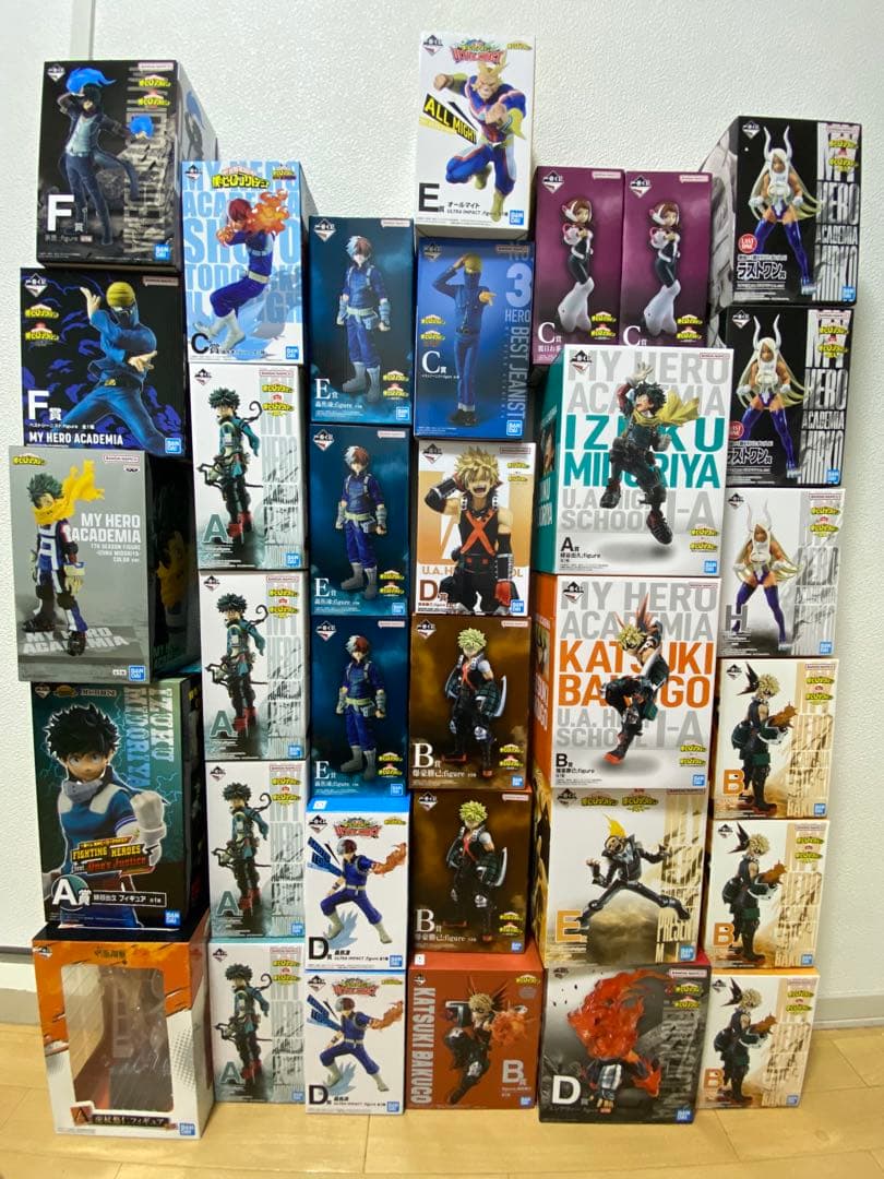 僕のヒーローアカデミア ヒロアカ 一番くじ等フィギュア　33個　まとめ売り