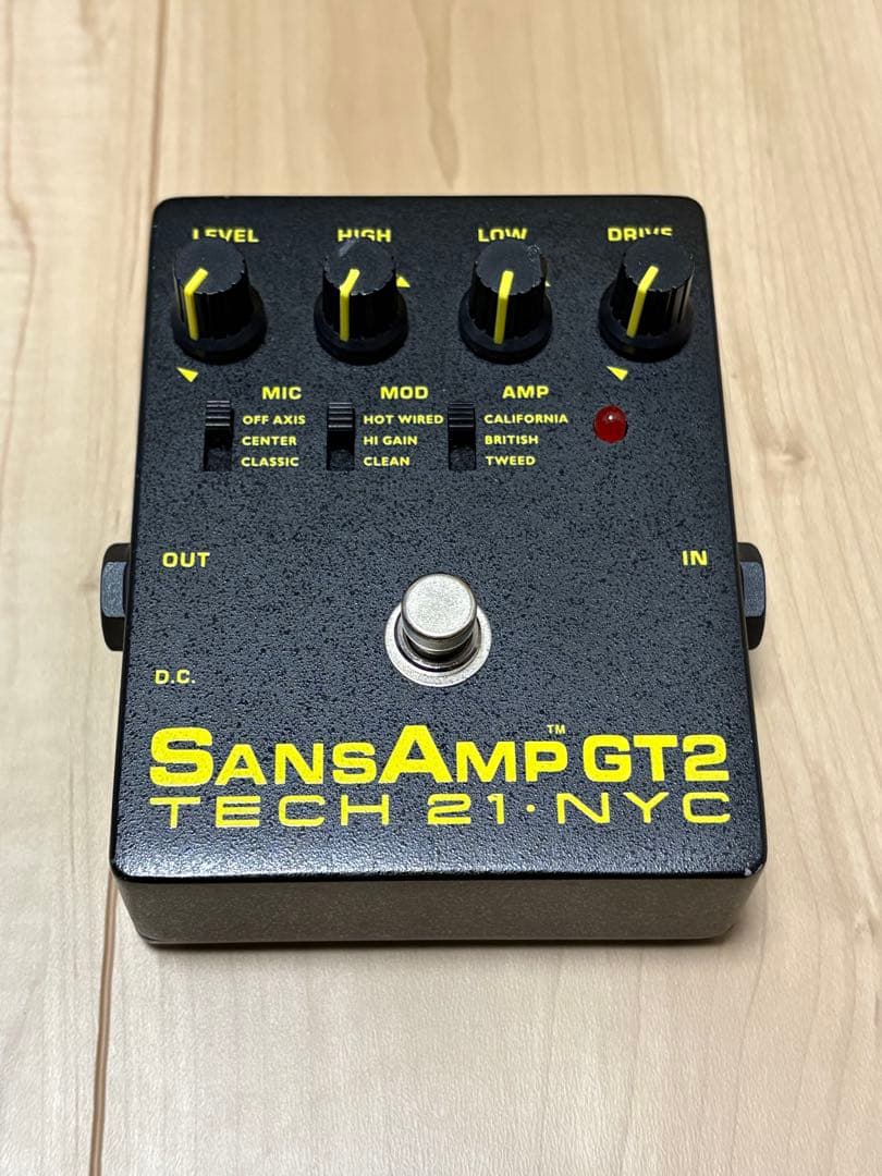 名機TECH 21 SansAmp GT2