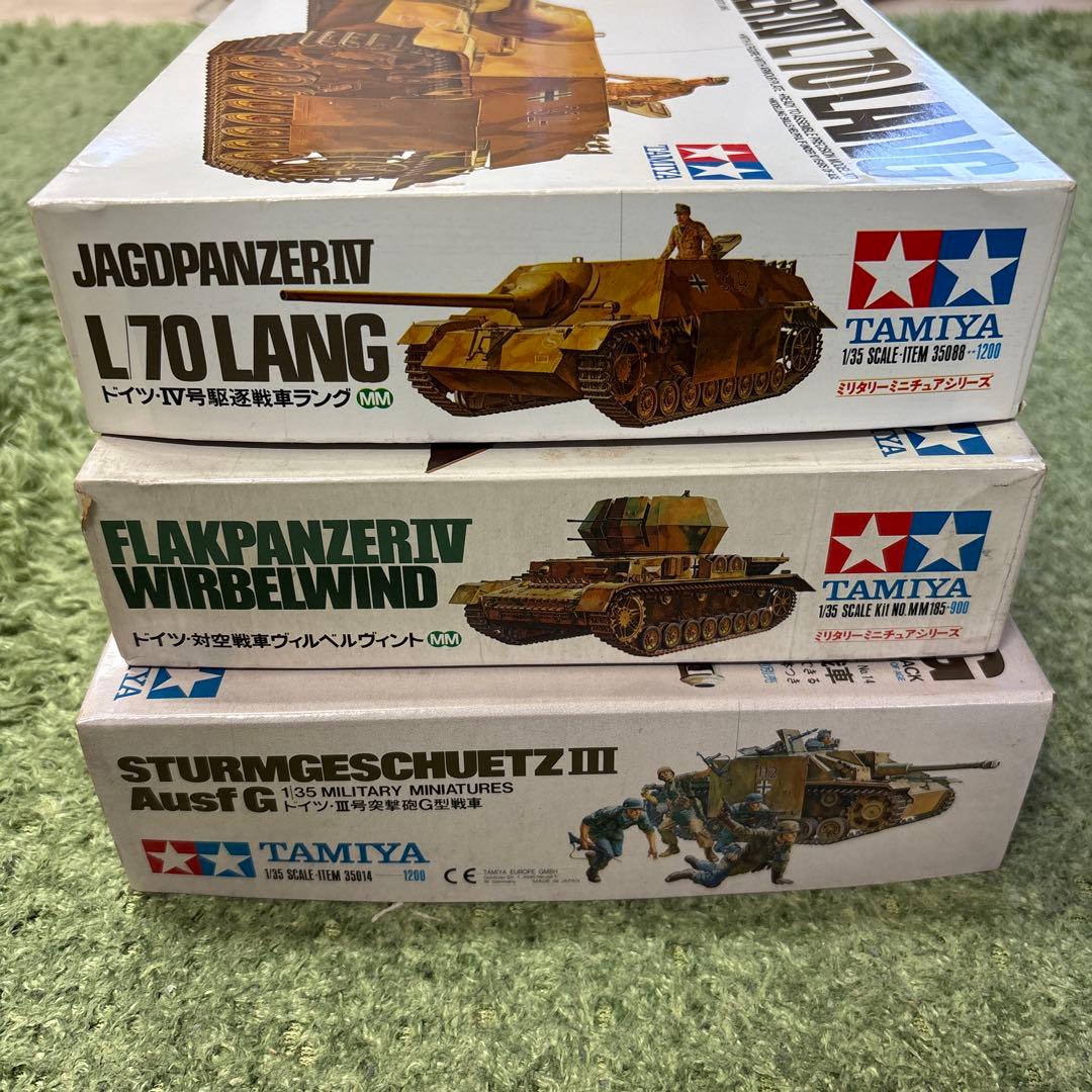 TAMIYA 1/35 プラモデルセット 戦車3点セット　A29