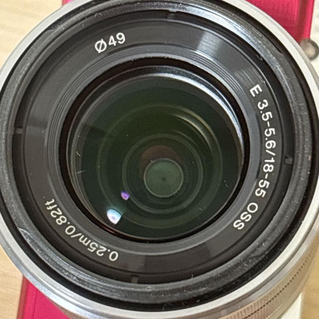 【美品】SONY ミラーレス一眼カメラ α NEX-C3 ズームレンズキット