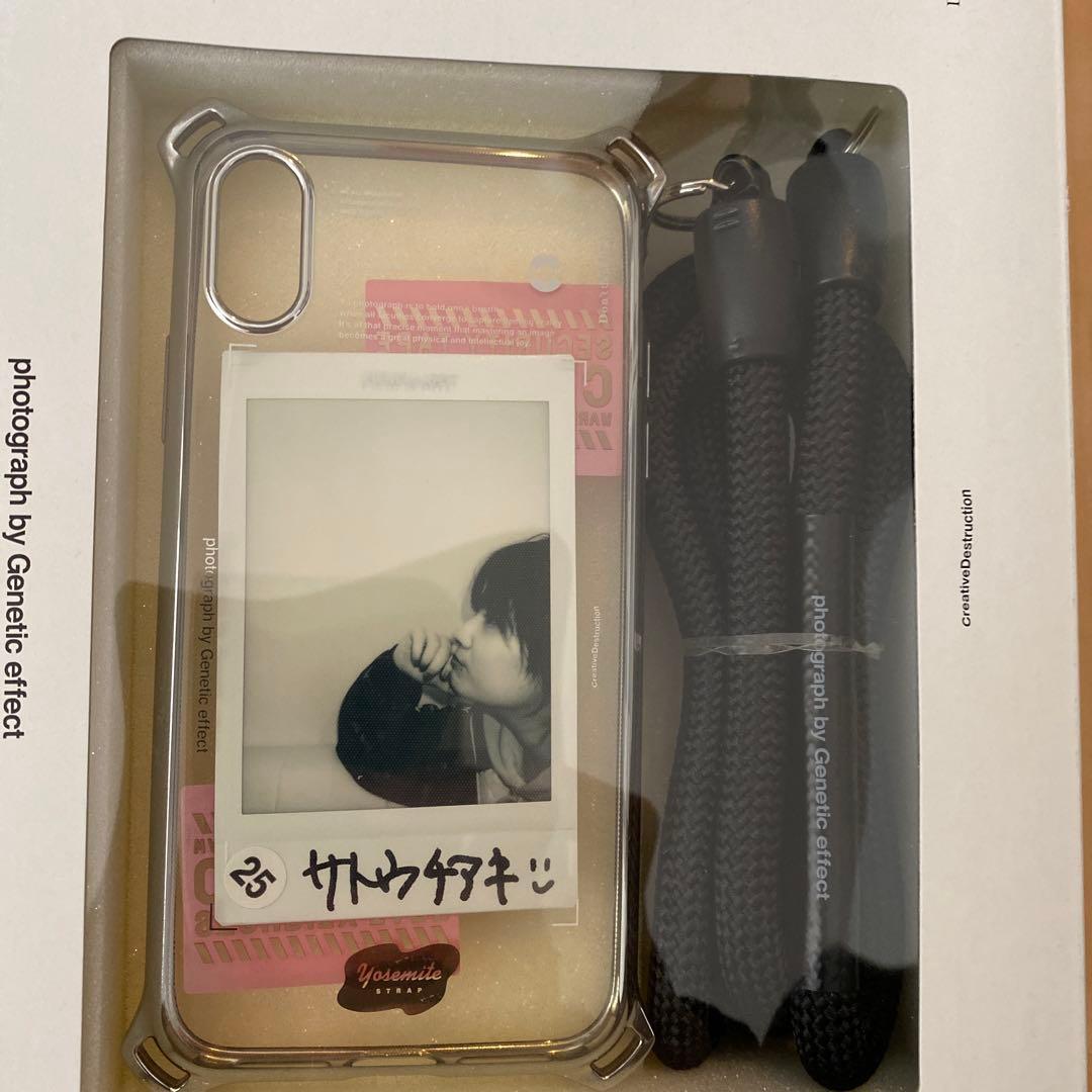 佐藤千亜妃「YOSEMITE　STRAP」チェキ&サイン入りiPhoneケース