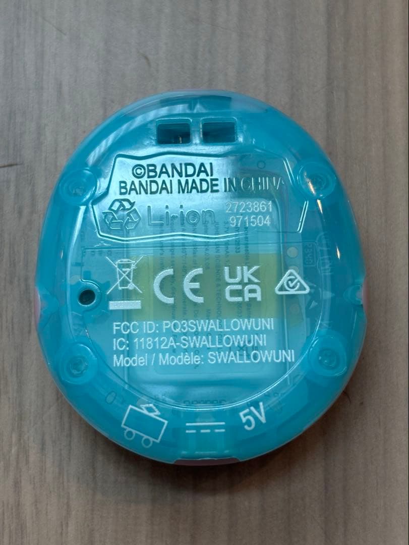 【美品・ステッカー付き】たまごっちユニ エンジェルフェスティバル