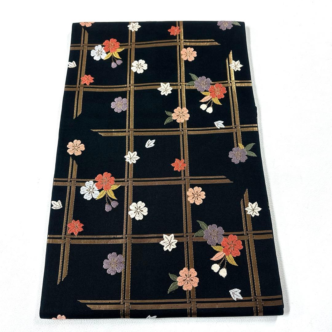 専用帯5744 ●高級 正絹 名古屋仕立て 名古屋帯