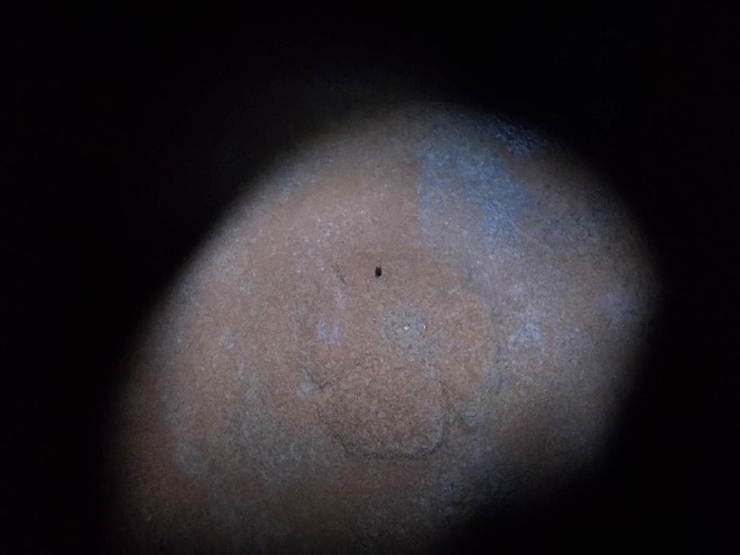 茶道具 風炉釜セット 霰茶釜 釜環 未使用五徳 織部風炉 敷板 前瓦 送料込み