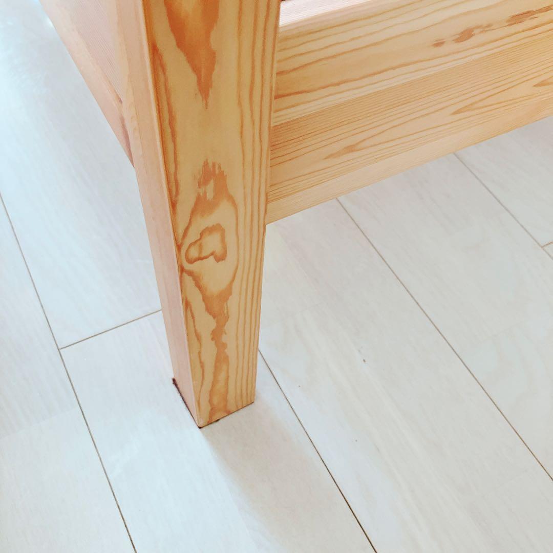 11/22迄出品　無印良品　MUJI シングルベッド　フレーム　木製　パイン材