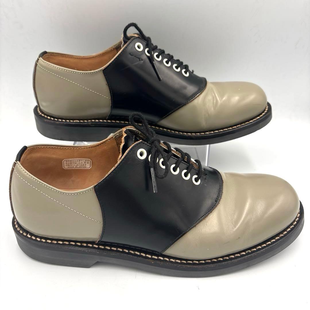 リーガル REGAL サドルシューズ【25cm】ブラック グレー2051